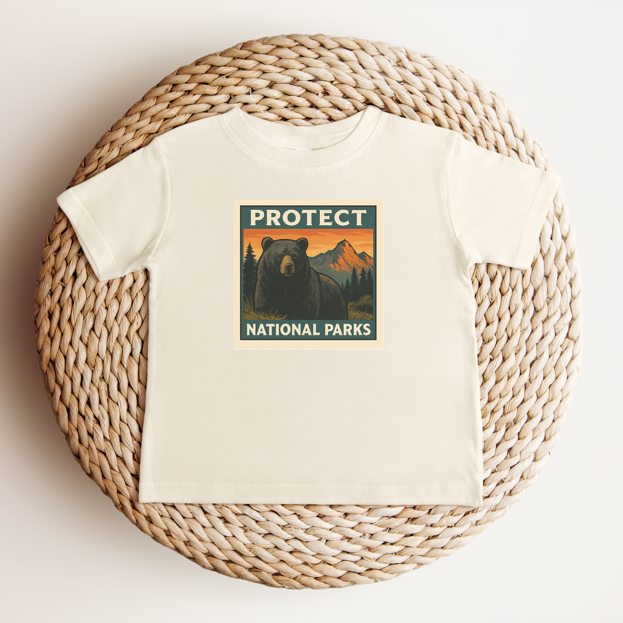 Protect National Parks Infant Tee, Cute Baby Shirt, Eco-Friendly Toddler Top, Nature Lover Gift, Adventure Baby Clothes