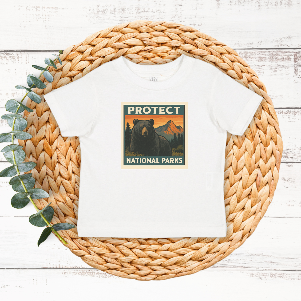 Protect National Parks Infant Tee, Cute Baby Shirt, Eco-Friendly Toddler Top, Nature Lover Gift, Adventure Baby Clothes