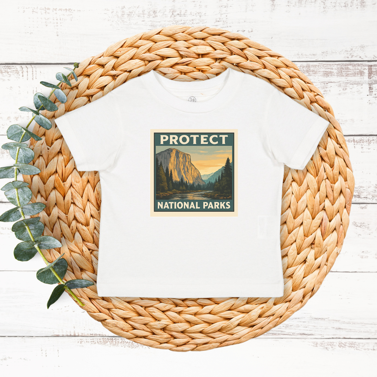 Protect National Parks Infant Tee, Cute Baby Shirt, Eco-Friendly Toddler Clothing, Nature Lover Baby Gift, Earth Day Apparel