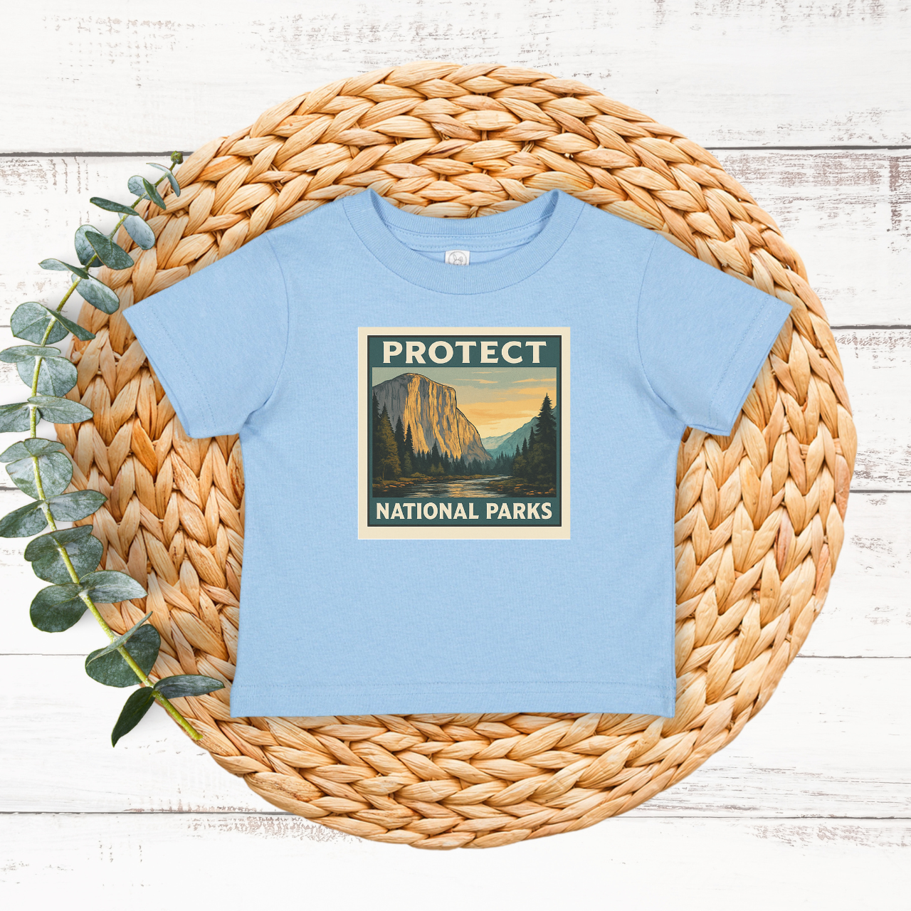 Protect National Parks Infant Tee, Cute Baby Shirt, Eco-Friendly Toddler Clothing, Nature Lover Baby Gift, Earth Day Apparel