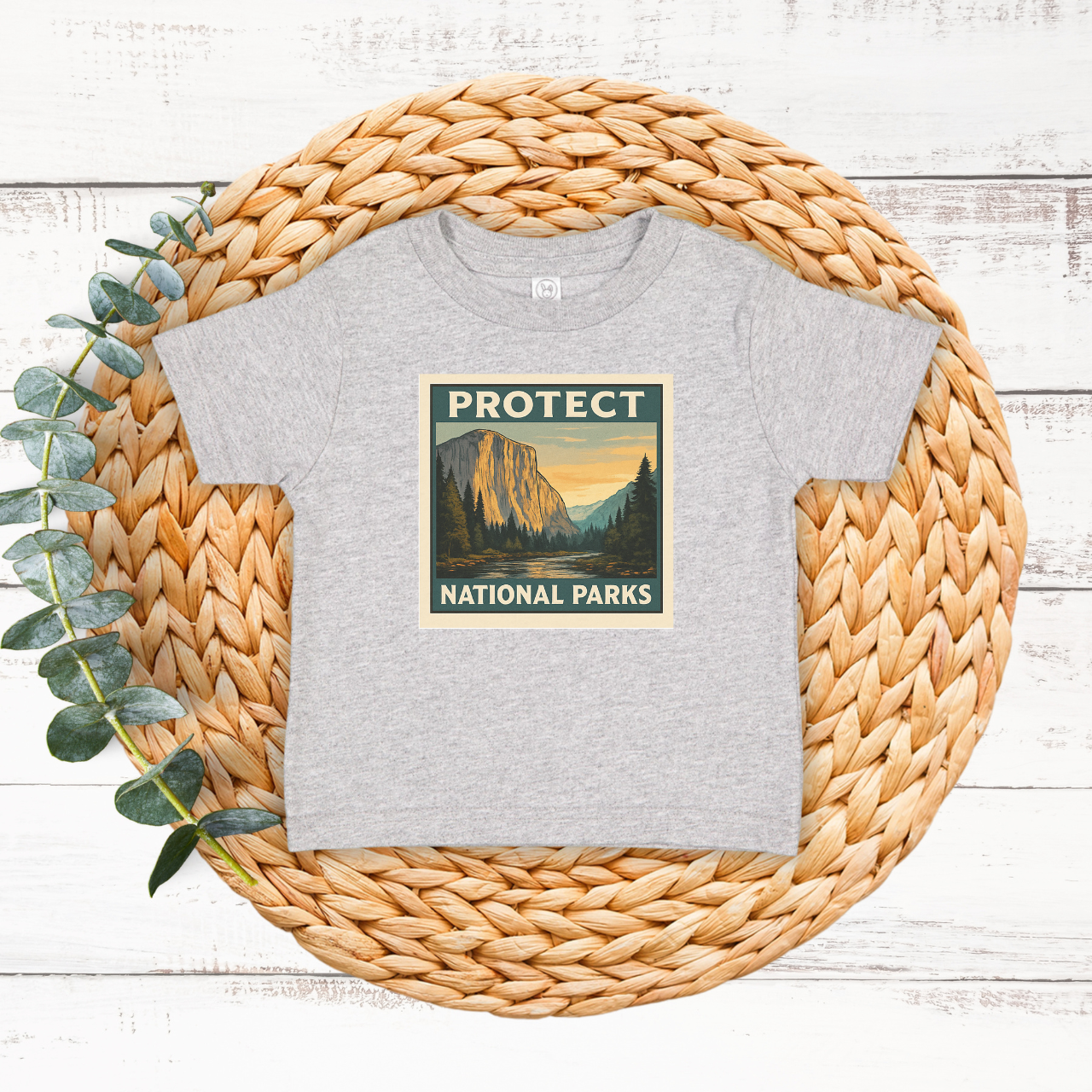 Protect National Parks Infant Tee, Cute Baby Shirt, Eco-Friendly Toddler Clothing, Nature Lover Baby Gift, Earth Day Apparel