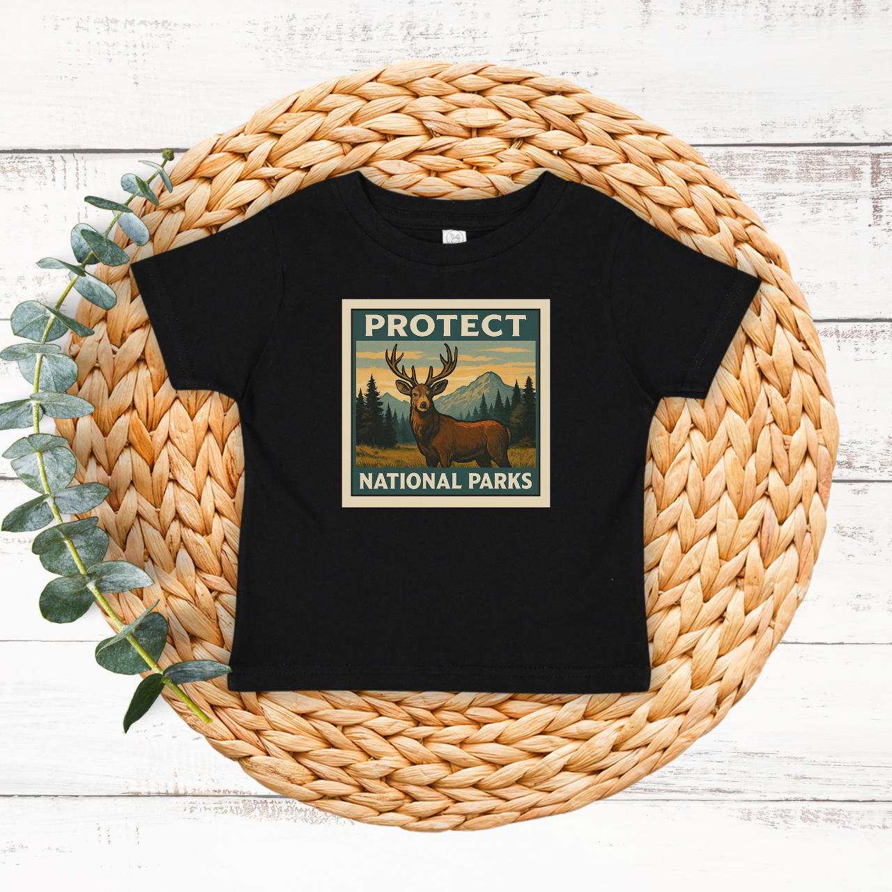 Protect National Parks Infant Tee, Eco-Friendly Baby Shirt, Cute Toddler Shirt, Outdoor Adventure Outfit, Gift for New Parents