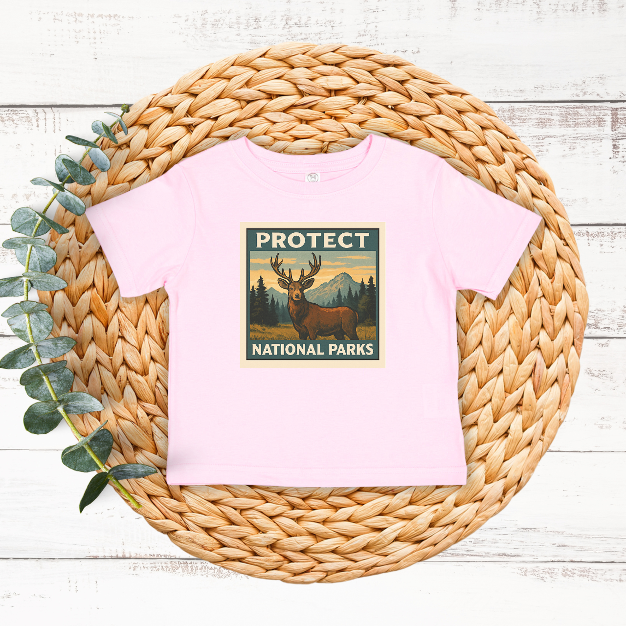 Protect National Parks Infant Tee, Eco-Friendly Baby Shirt, Cute Toddler Shirt, Outdoor Adventure Outfit, Gift for New Parents