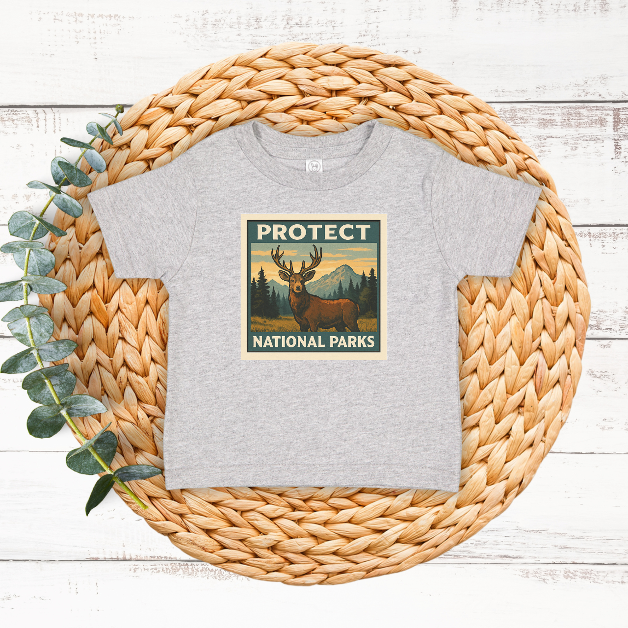 Protect National Parks Infant Tee, Eco-Friendly Baby Shirt, Cute Toddler Shirt, Outdoor Adventure Outfit, Gift for New Parents