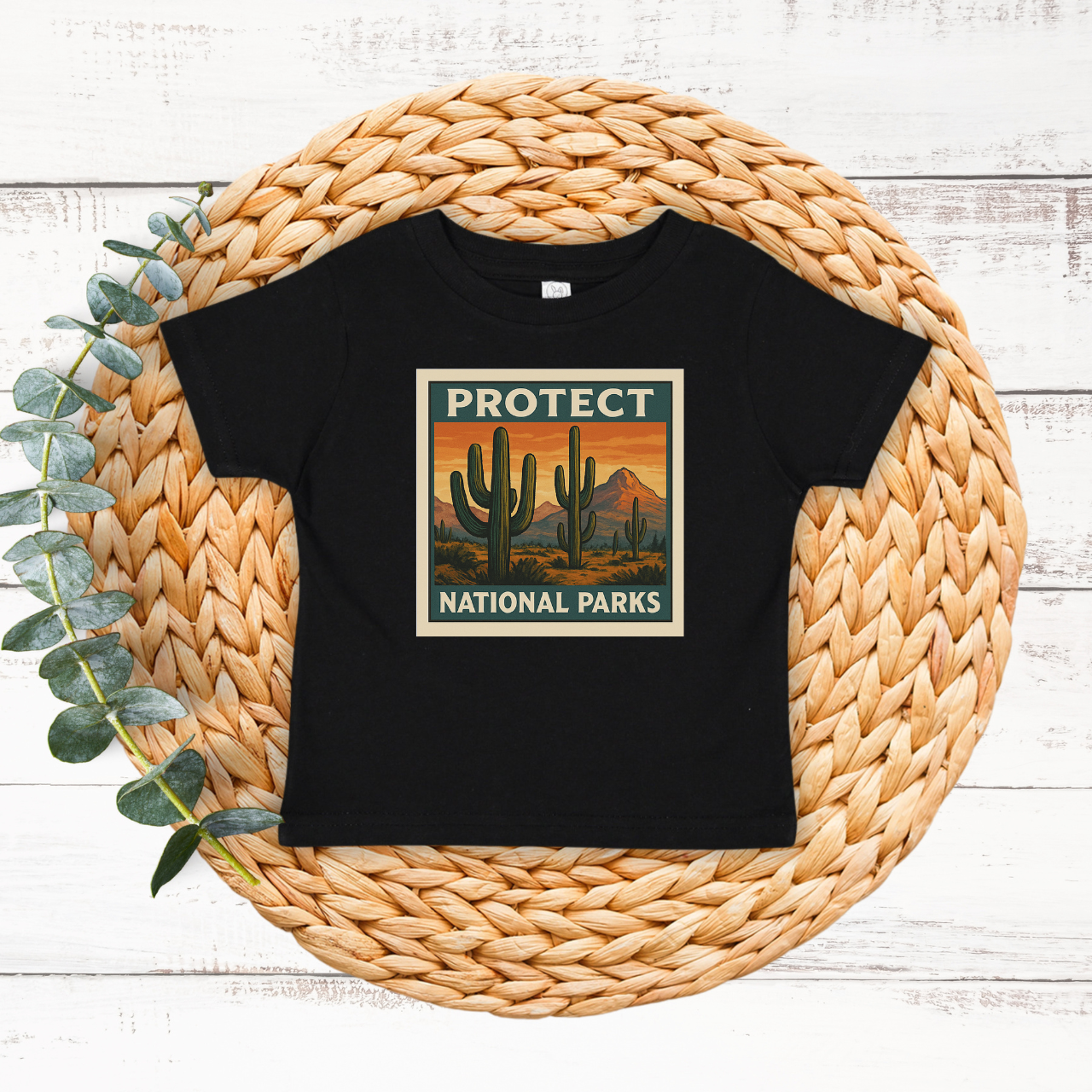 Protect National Parks Baby Tee, Eco-Friendly Kids Shirt, Toddler Gift, Nature Lover Apparel, Cute Infant Clothes