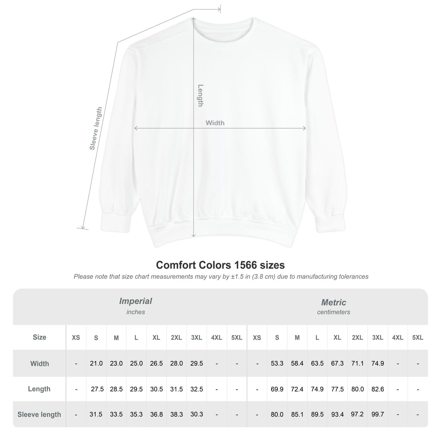 Embroidered tired as a mother Comfort Colors Crewneck Sweatshirt