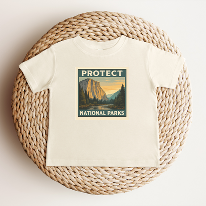 Protect National Parks Infant Tee, Cute Baby Shirt, Eco-Friendly Toddler Clothing, Nature Lover Baby Gift, Earth Day Apparel