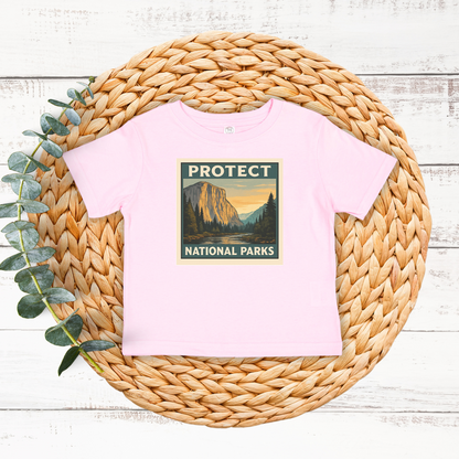Protect National Parks Infant Tee, Cute Baby Shirt, Eco-Friendly Toddler Clothing, Nature Lover Baby Gift, Earth Day Apparel