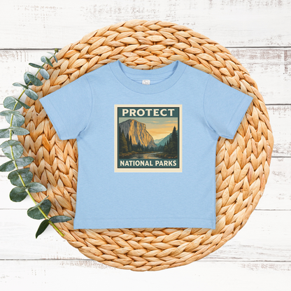 Protect National Parks Infant Tee, Cute Baby Shirt, Eco-Friendly Toddler Clothing, Nature Lover Baby Gift, Earth Day Apparel