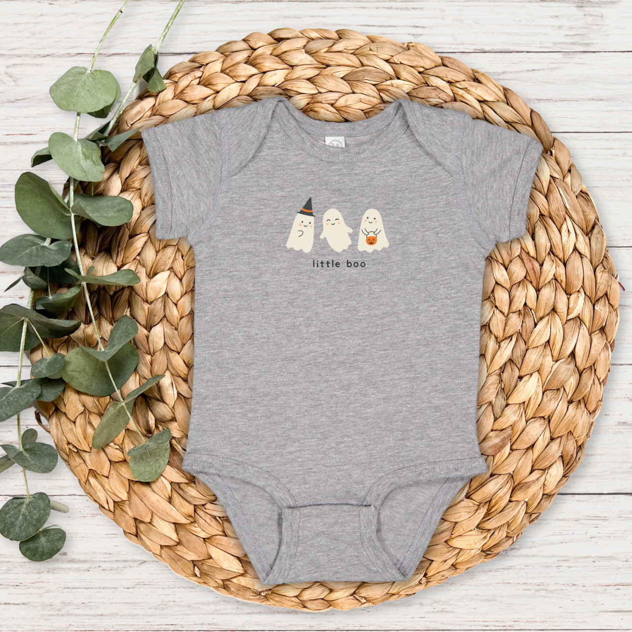 little boo Adorable Halloween Baby Bodysuit, Cute Infant Onesie, The Baby Wey Halloween Outfit, Toddler Costume