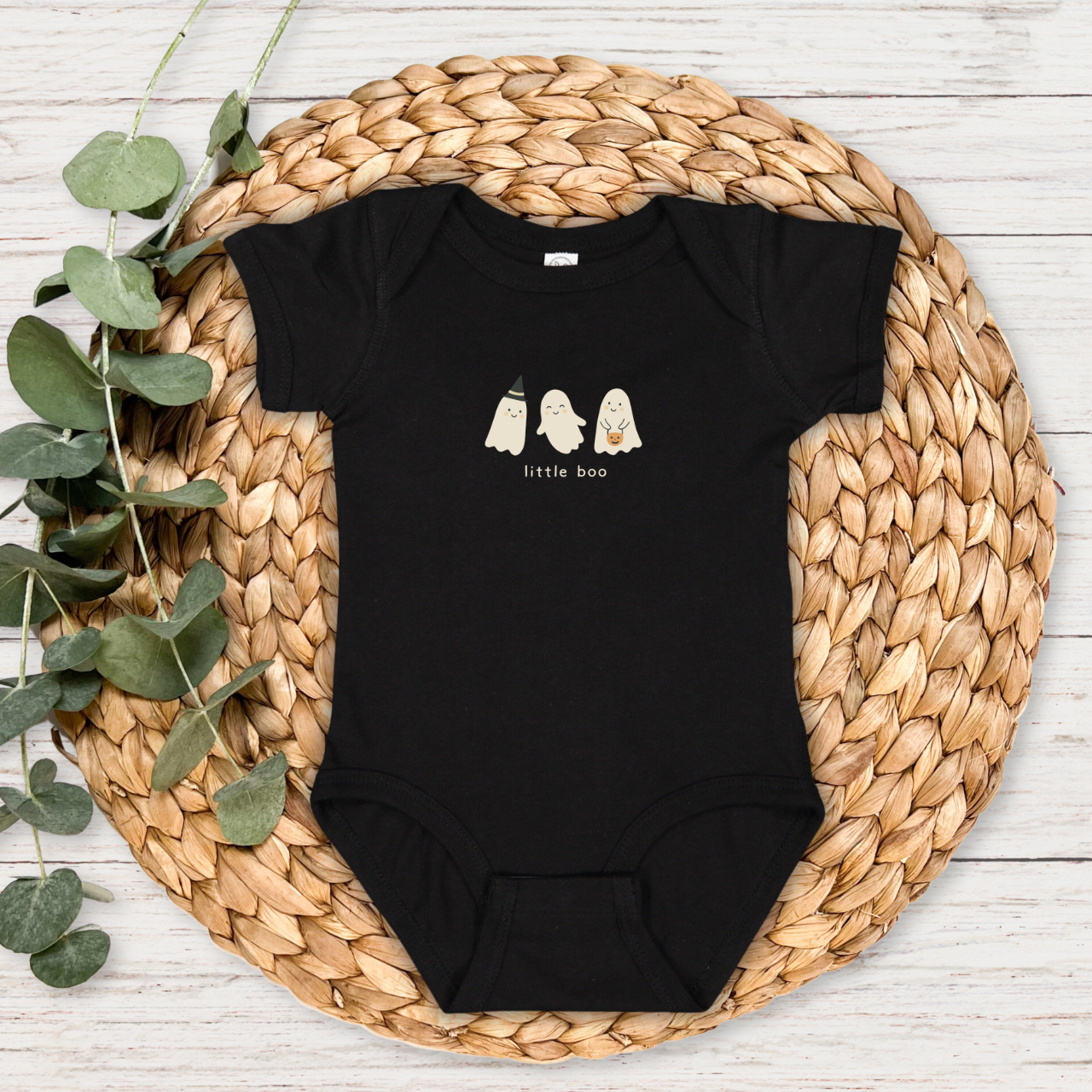 little boo Adorable Halloween Baby Bodysuit, Cute Infant Onesie, The Baby Wey Halloween Outfit, Toddler Costume