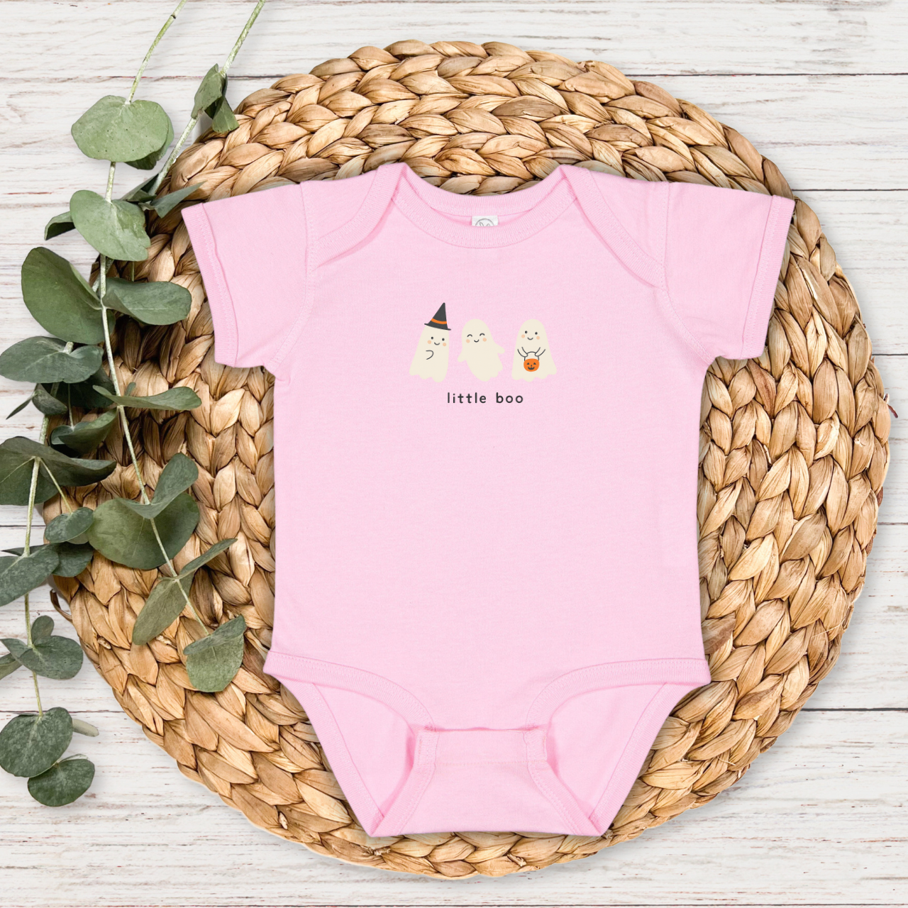 little boo Adorable Halloween Baby Bodysuit, Cute Infant Onesie, The Baby Wey Halloween Outfit, Toddler Costume