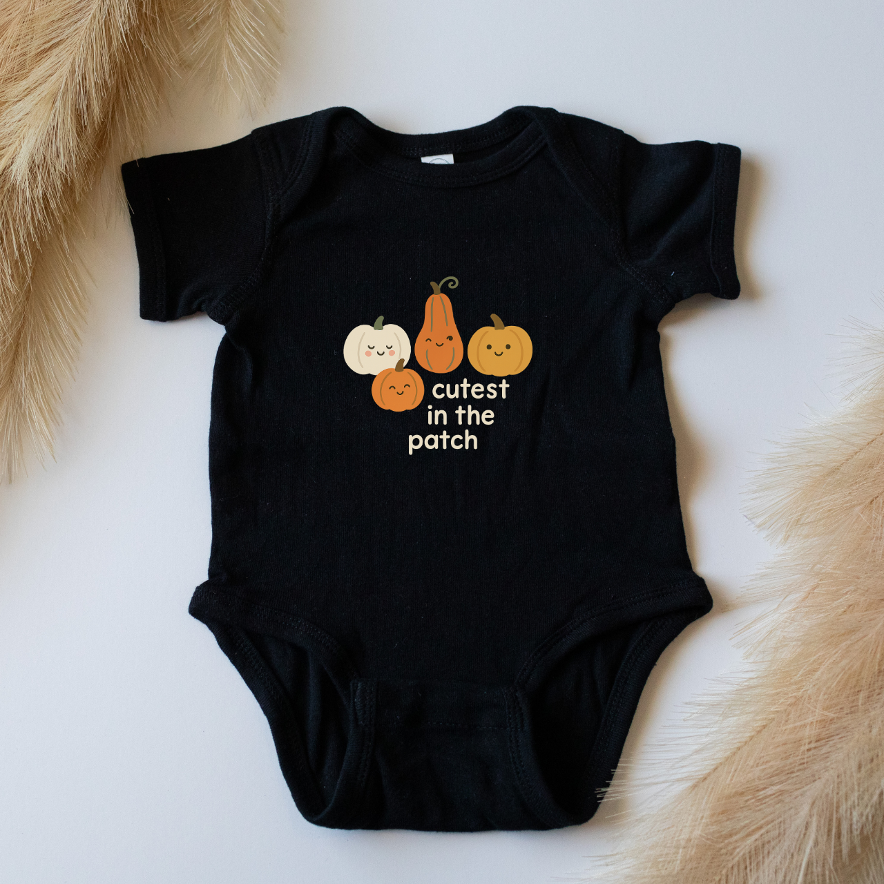 Cutest in the Patch Infant Bodysuit, Fall Baby Outfit, Pumpkin Bodysuit, Cute Halloween Baby Clothes, Baby Shower Gift